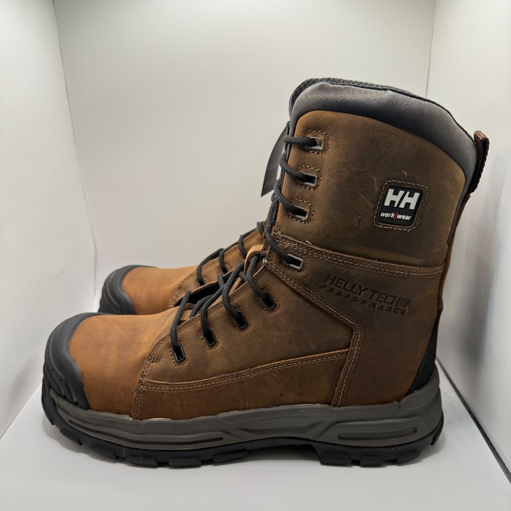 Helly Hansen Men's Denison 8" Composite Toe Waterproof Leather Work Boots - 10.5